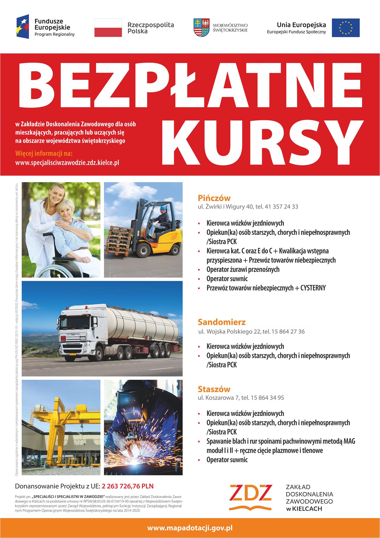 kursy specjalisci w zawodzie
